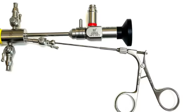 Hysteroscope - with hysteroscopy channel